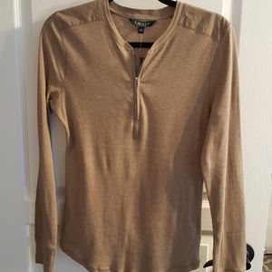 Lauren zip henley